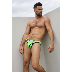 Breedwell Slip de bain Expose Swim Vert neon